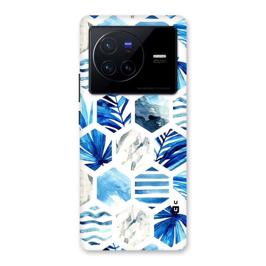 Beach Vibes Pentagon Design Back Case for Vivo X80