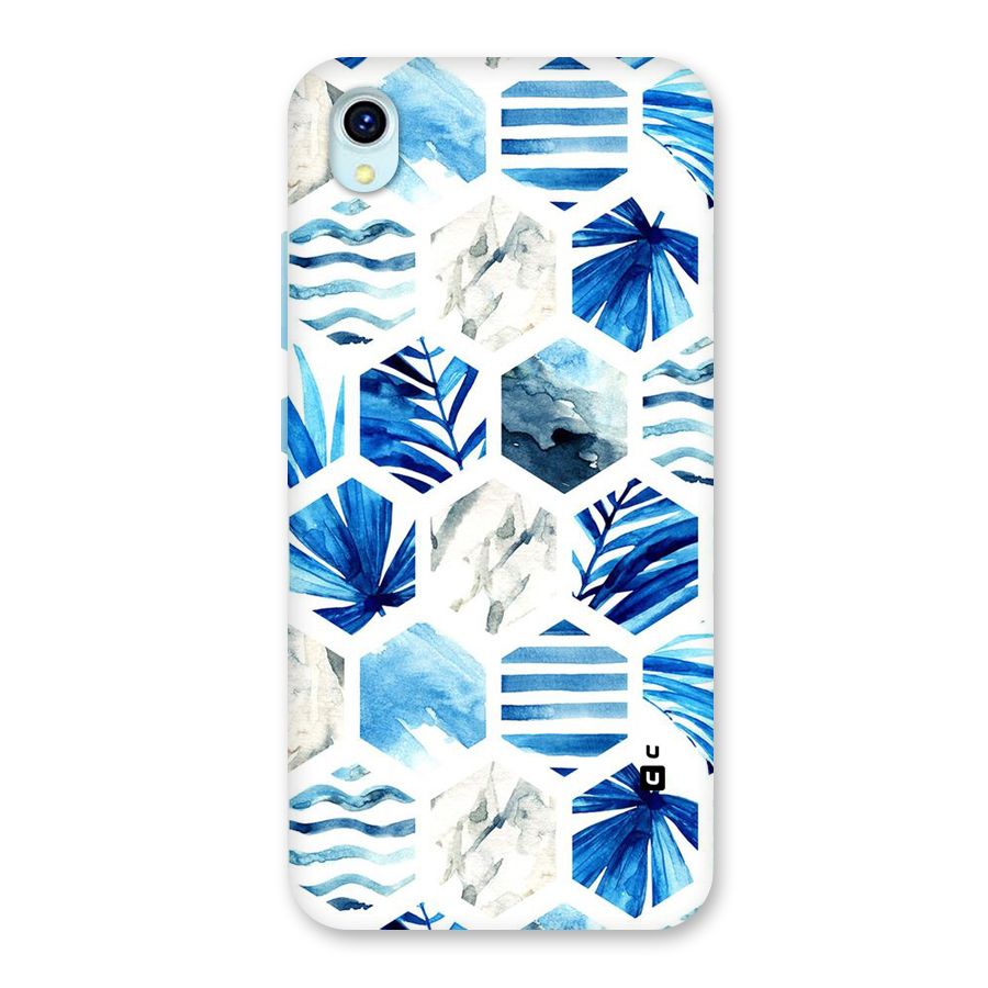 Beach Vibes Pentagon Design Back Case for Vivo Y1s
