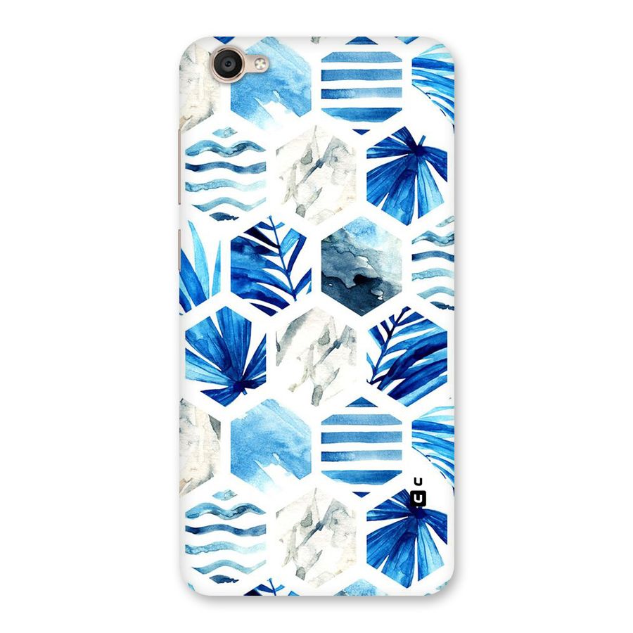 Beach Vibes Pentagon Design Back Case for Vivo Y55s