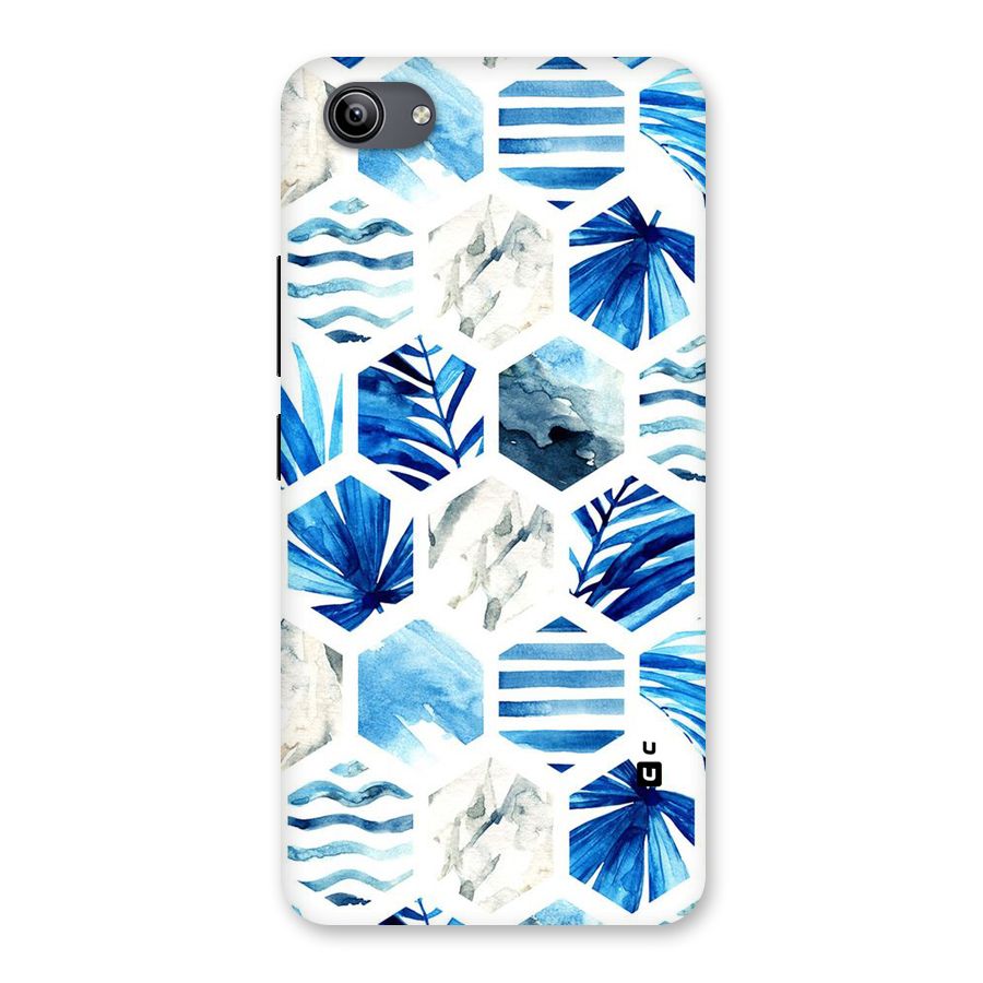Beach Vibes Pentagon Design Back Case for Vivo Y81i