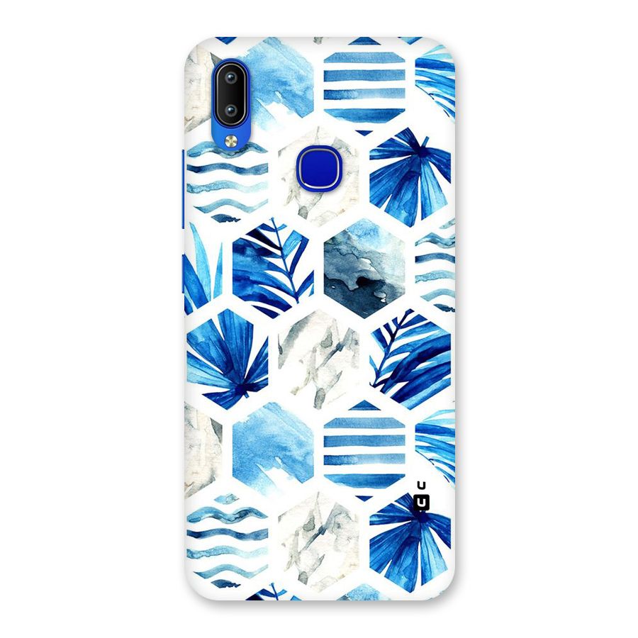 Beach Vibes Pentagon Design Back Case for Vivo Y91