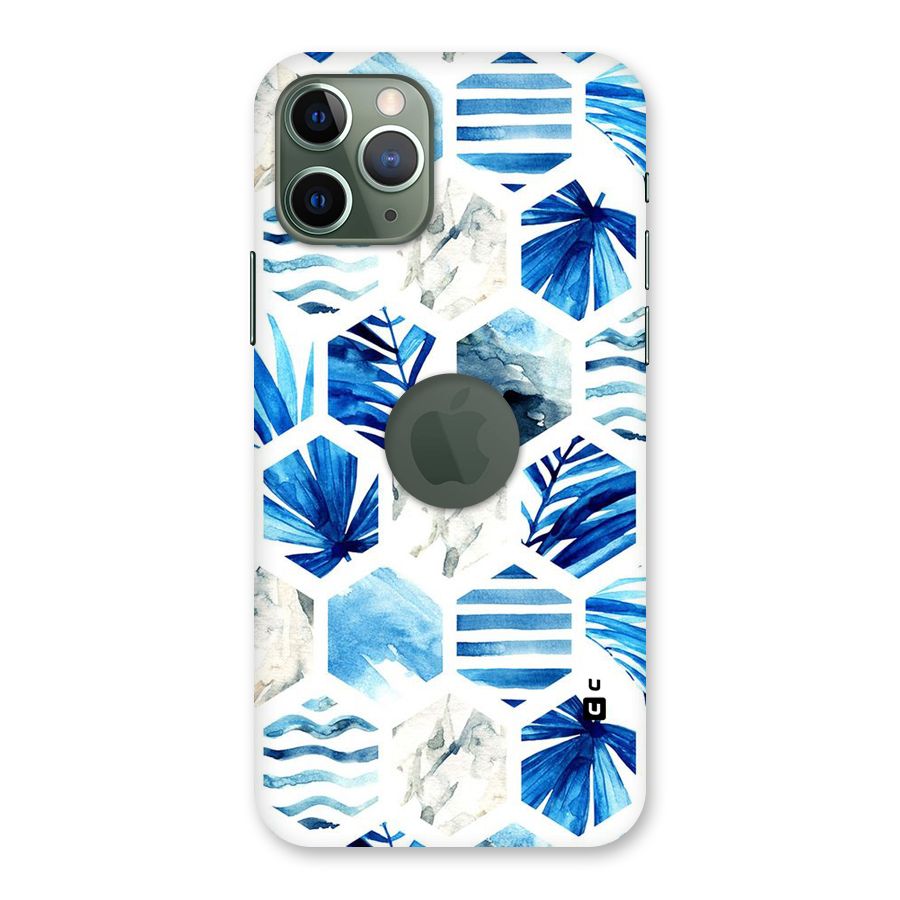 Beach Vibes Pentagon Design Back Case for iPhone 11 Pro Logo  Cut