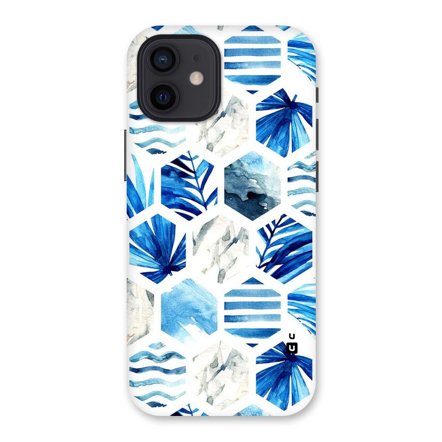 Beach Vibes Pentagon Design Back Case for iPhone 12