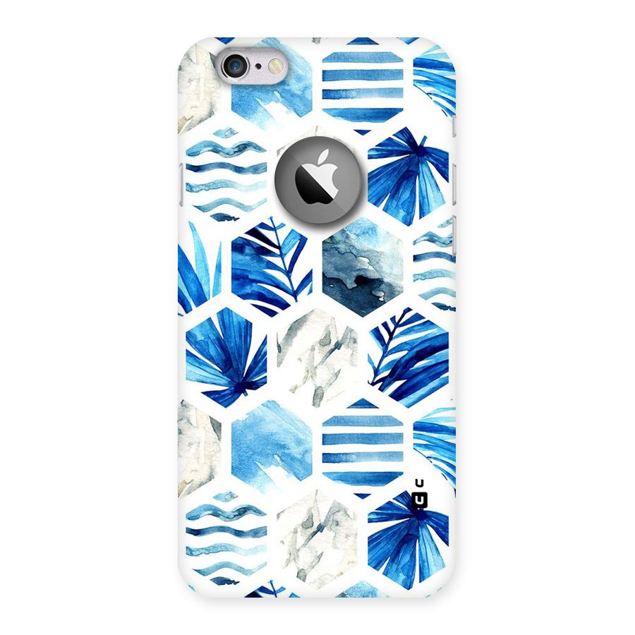 Beach Vibes Pentagon Design Back Case for iPhone 6 Logo Cut