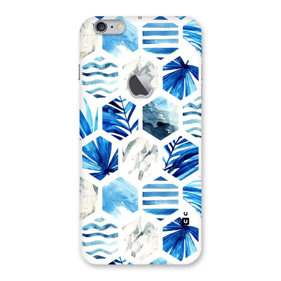 Beach Vibes Pentagon Design Back Case for iPhone 6 Plus 6S Plus Logo Cut