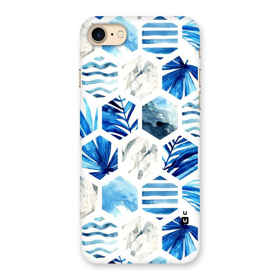Beach Vibes Pentagon Design Back Case for iPhone 7