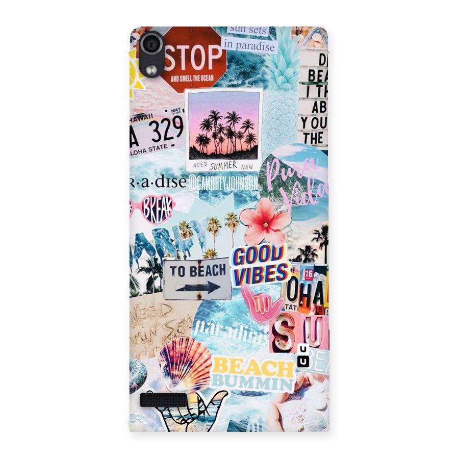 Beaching Life Back Case for Ascend P6