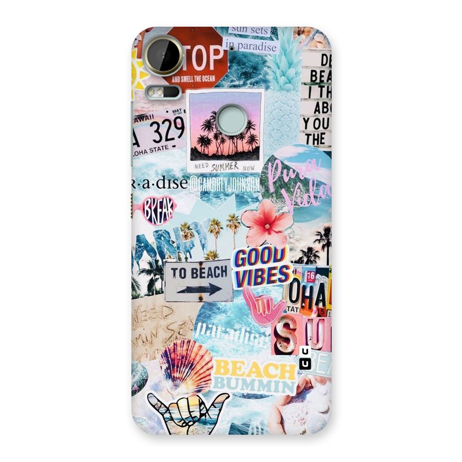 Beaching Life Back Case for Desire 10 Pro