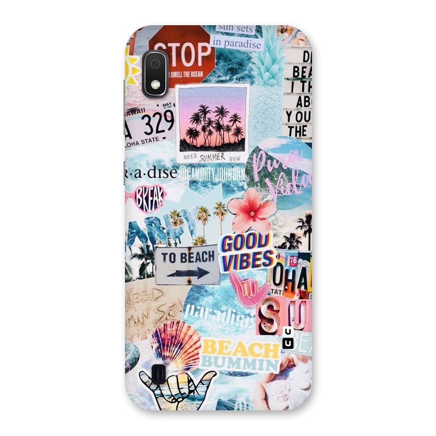 Beaching Life Back Case for Galaxy A10