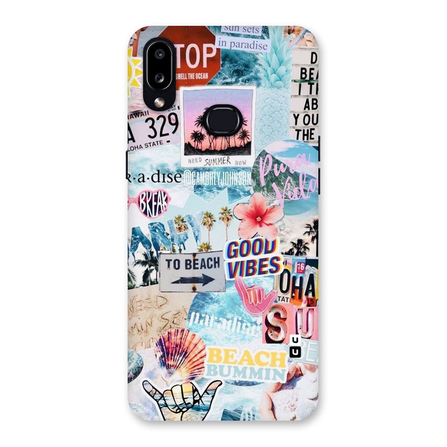 Beaching Life Back Case for Galaxy A10s