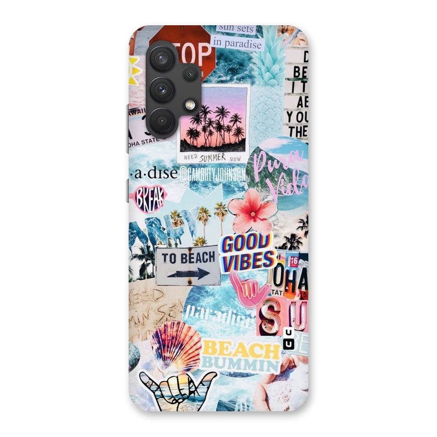 Beaching Life Back Case for Galaxy A32