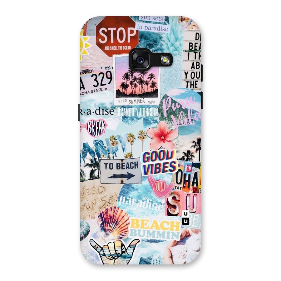 Beaching Life Back Case for Galaxy A3 (2017)