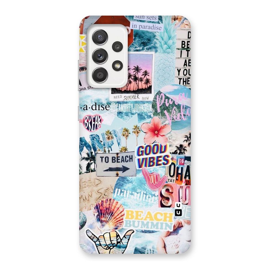 Beaching Life Back Case for Galaxy A52