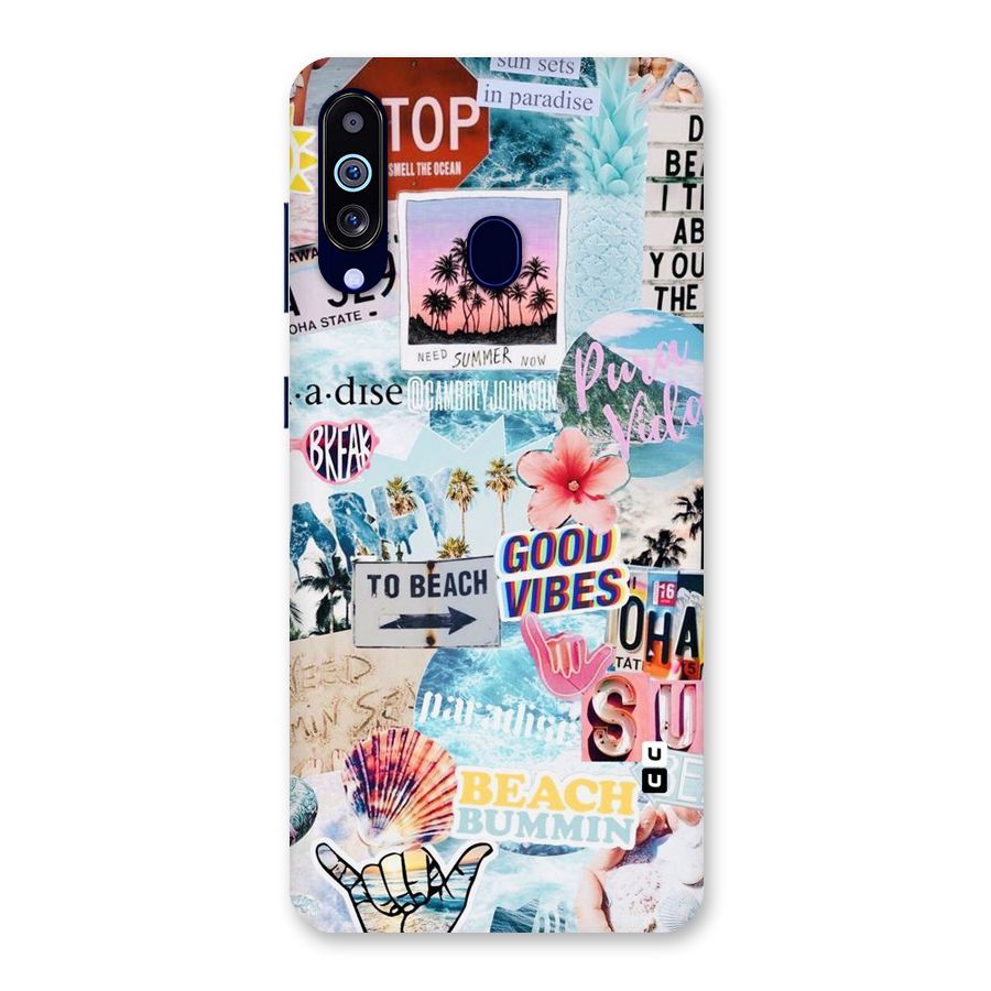 Beaching Life Back Case for Galaxy A60