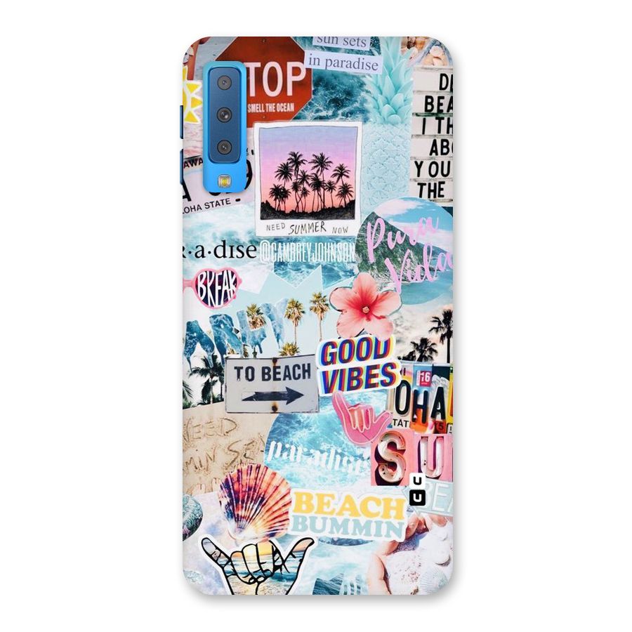 Beaching Life Back Case for Galaxy A7 (2018)