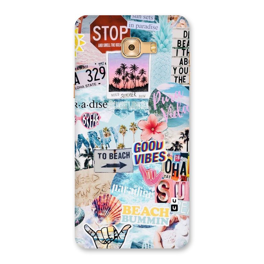 Beaching Life Back Case for Galaxy C9 Pro