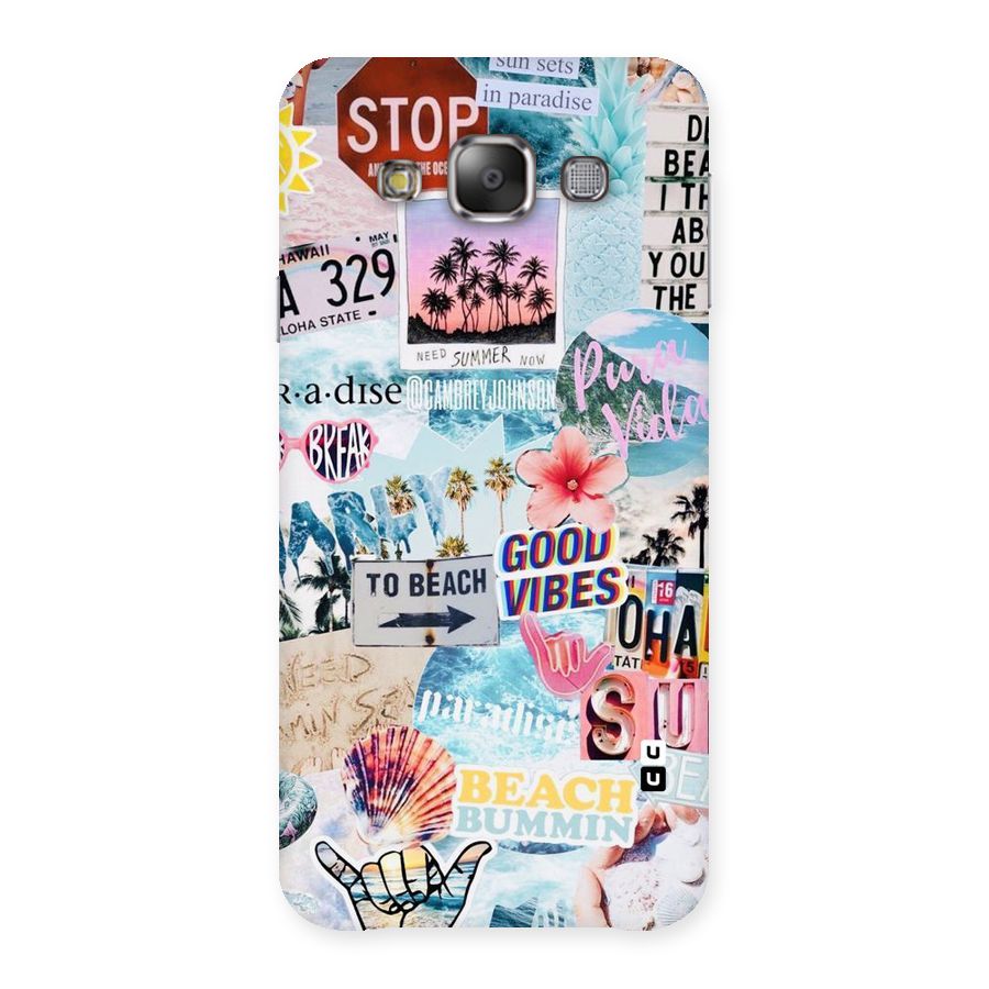 Beaching Life Back Case for Galaxy E7