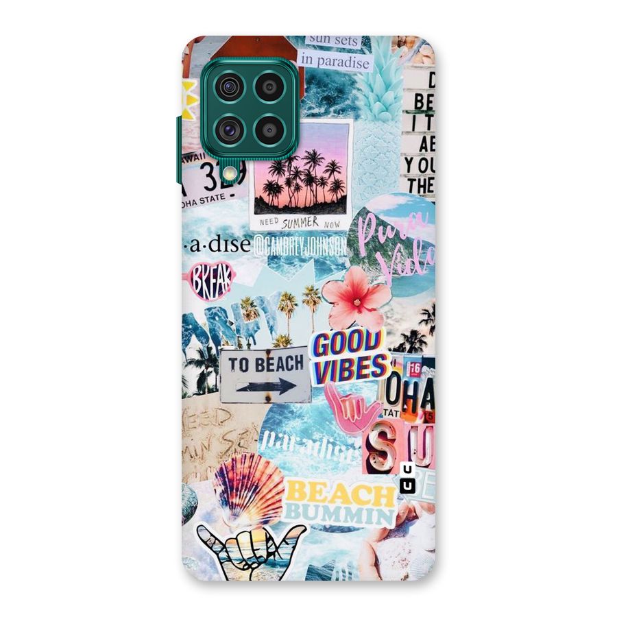 Beaching Life Back Case for Galaxy F62