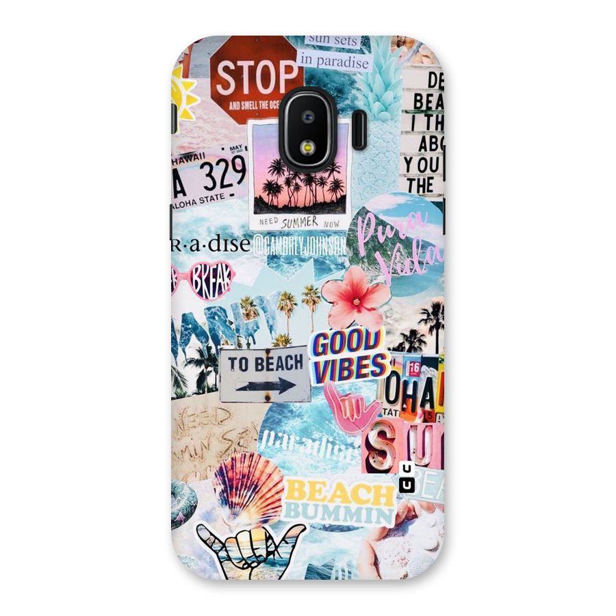 Beaching Life Back Case for Galaxy J2 Pro 2018