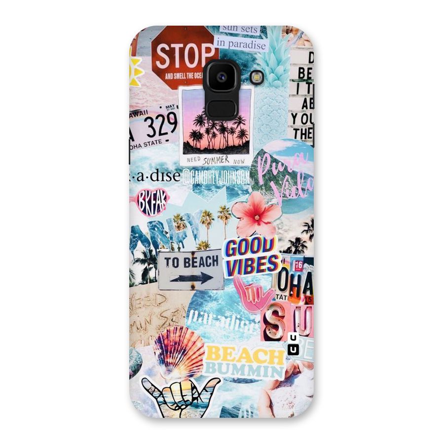 Beaching Life Back Case for Galaxy J6