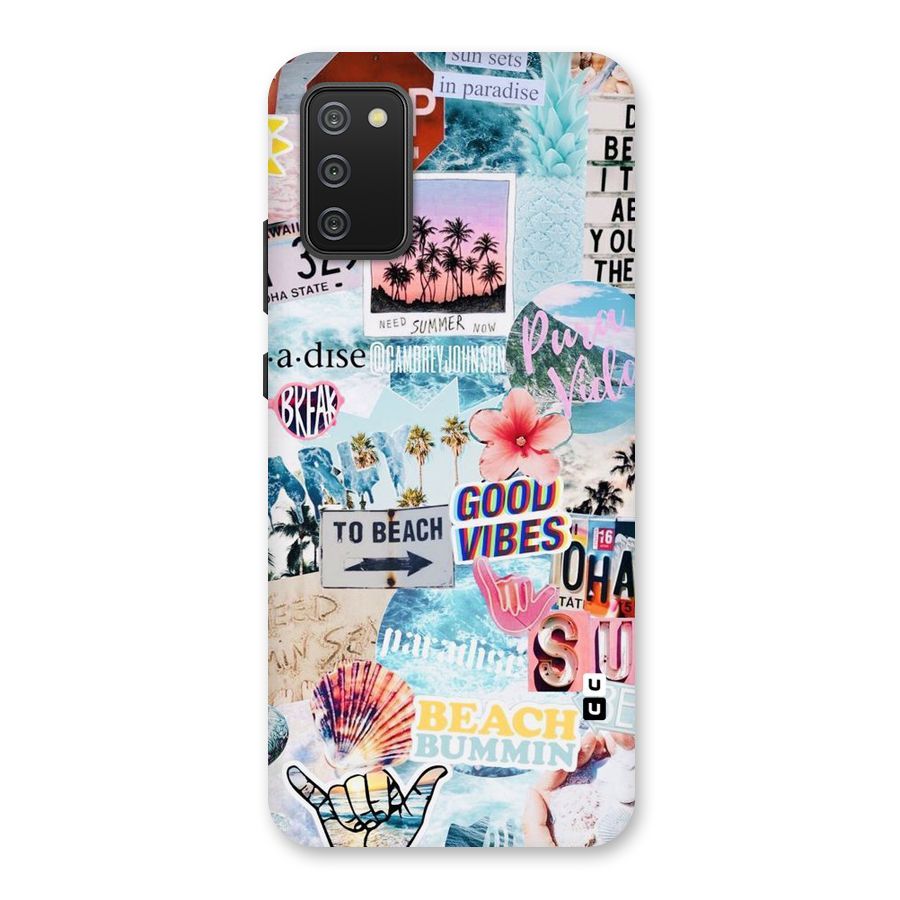 Beaching Life Back Case for Galaxy M02s