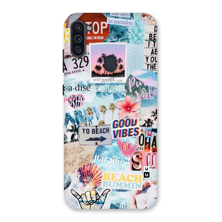 Beaching Life Back Case for Galaxy M11