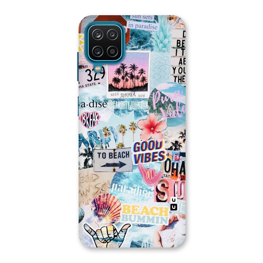 Beaching Life Back Case for Galaxy M12
