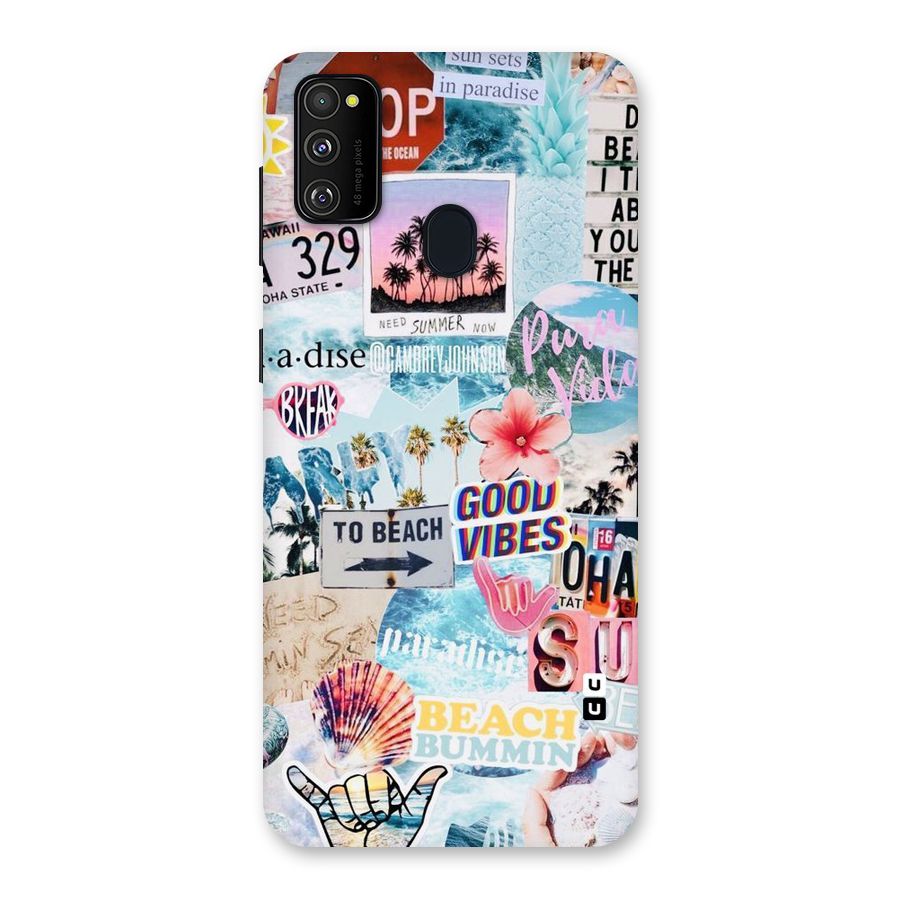 Beaching Life Back Case for Galaxy M30s