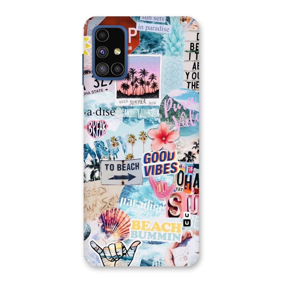 Beaching Life Back Case for Galaxy M51