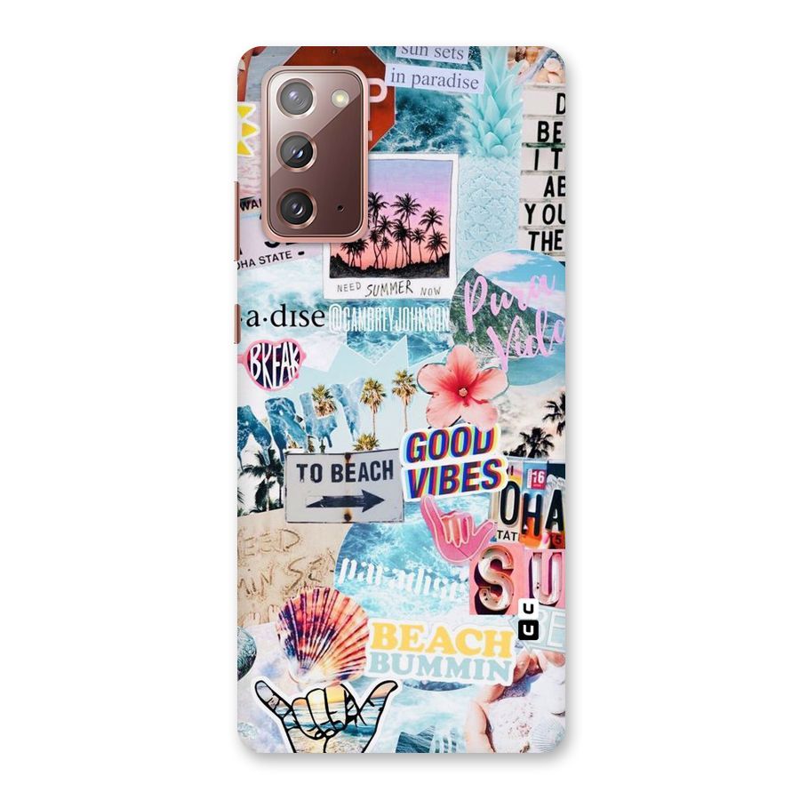 Beaching Life Back Case for Galaxy Note 20
