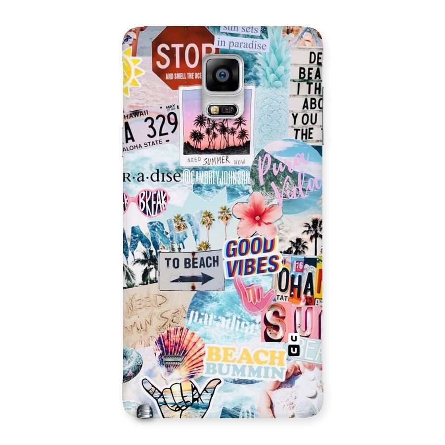 Beaching Life Back Case for Galaxy Note 4