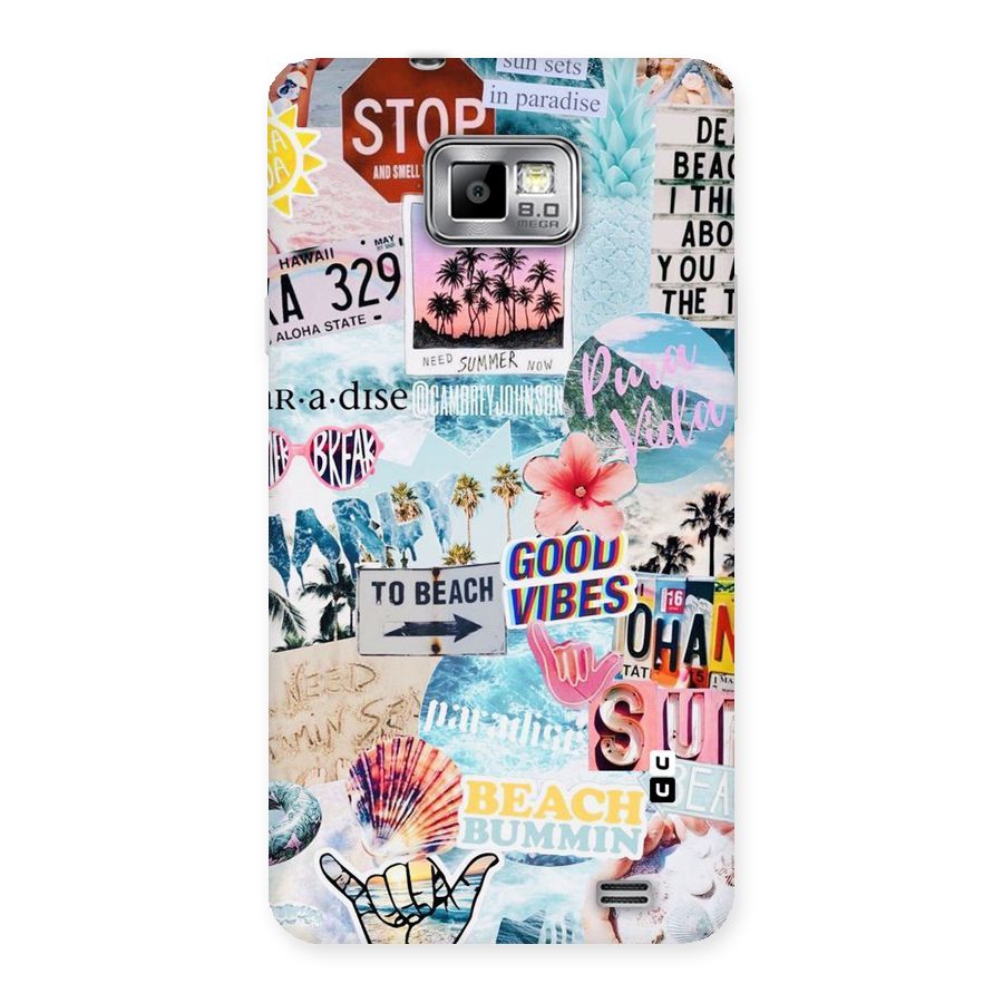 Beaching Life Back Case for Galaxy S2