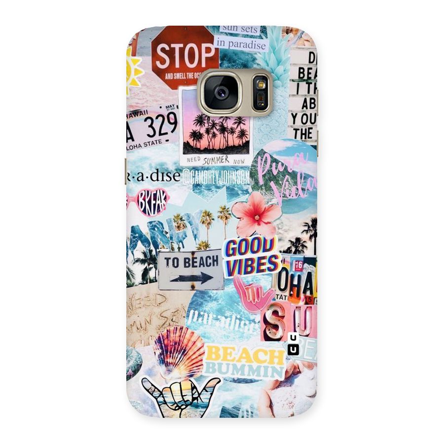 Beaching Life Back Case for Galaxy S7