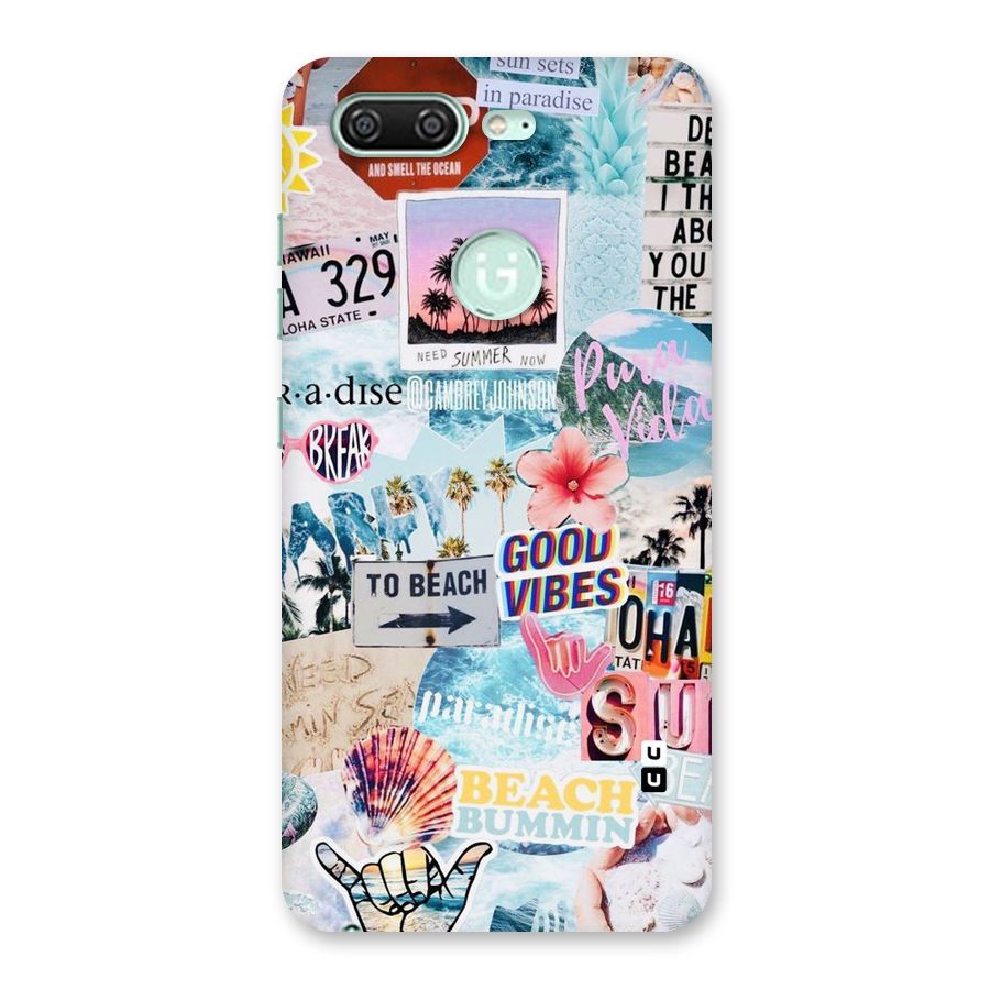 Beaching Life Back Case for Gionee S10