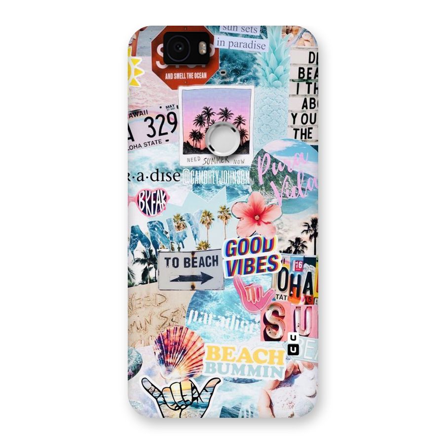 Beaching Life Back Case for Google Nexus-6P