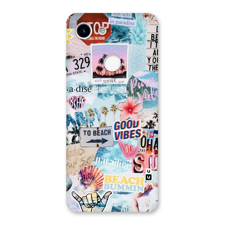 Beaching Life Back Case for Google Pixel 3