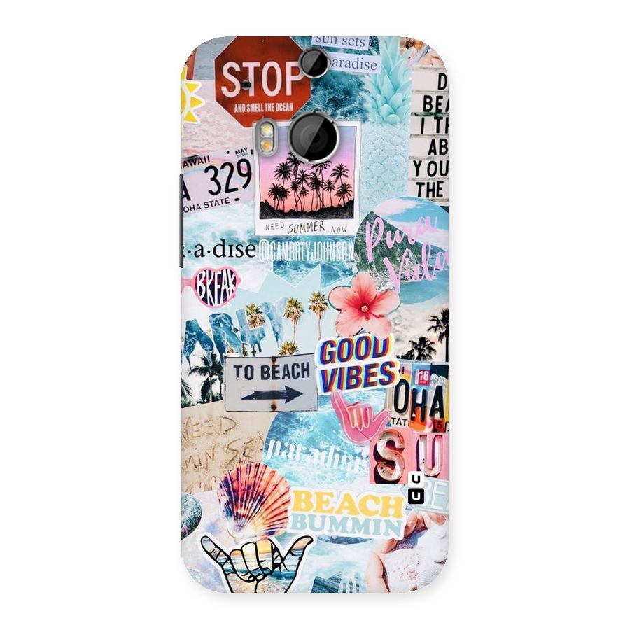 Beaching Life Back Case for HTC One M8