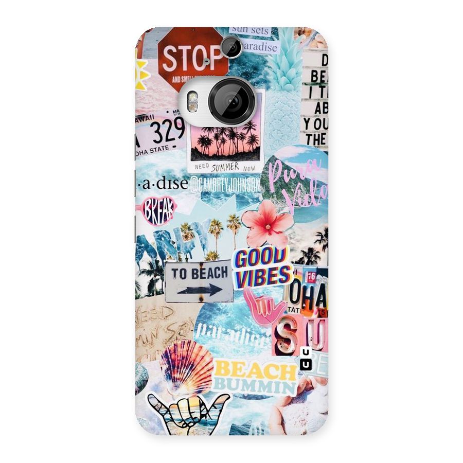 Beaching Life Back Case for HTC One M9 Plus