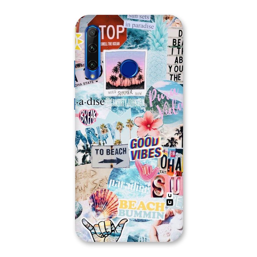Beaching Life Back Case for Honor 20i