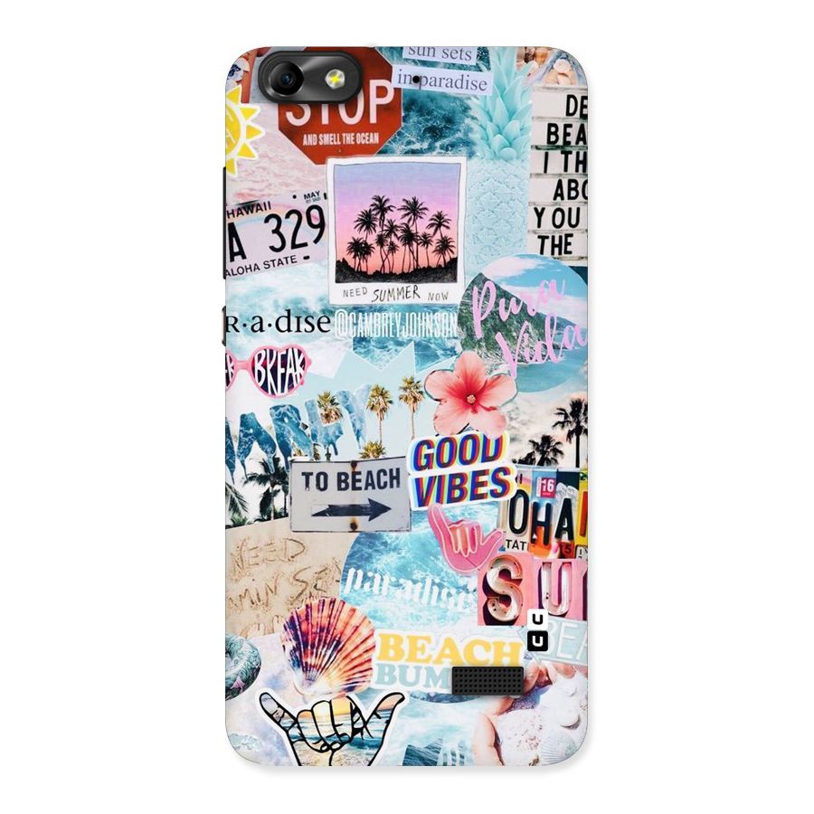 Beaching Life Back Case for Honor 4C