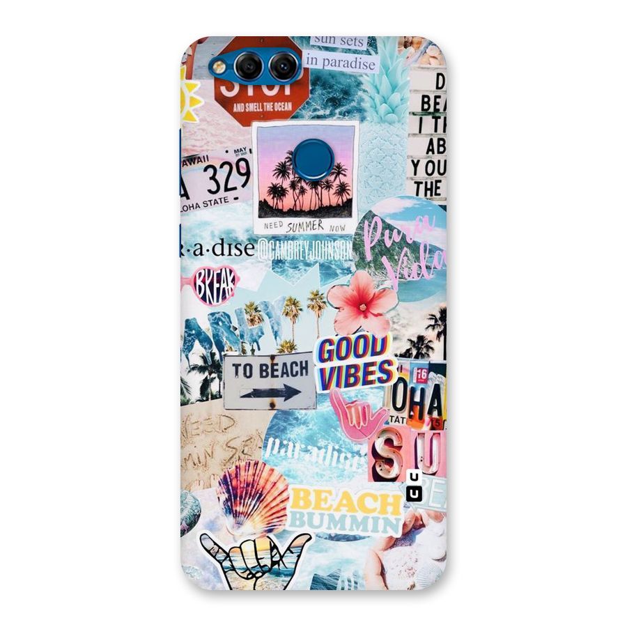 Beaching Life Back Case for Honor 7X