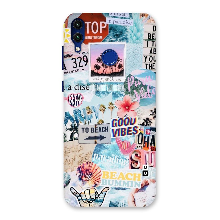 Beaching Life Back Case for Honor 8C