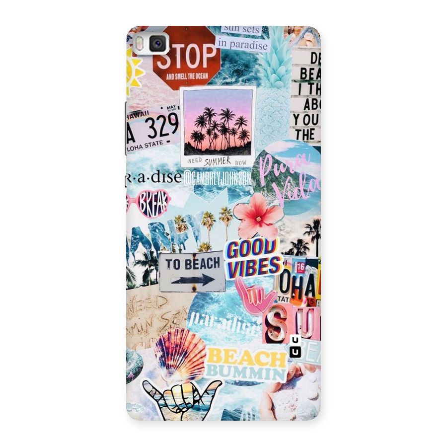 Beaching Life Back Case for Huawei P8