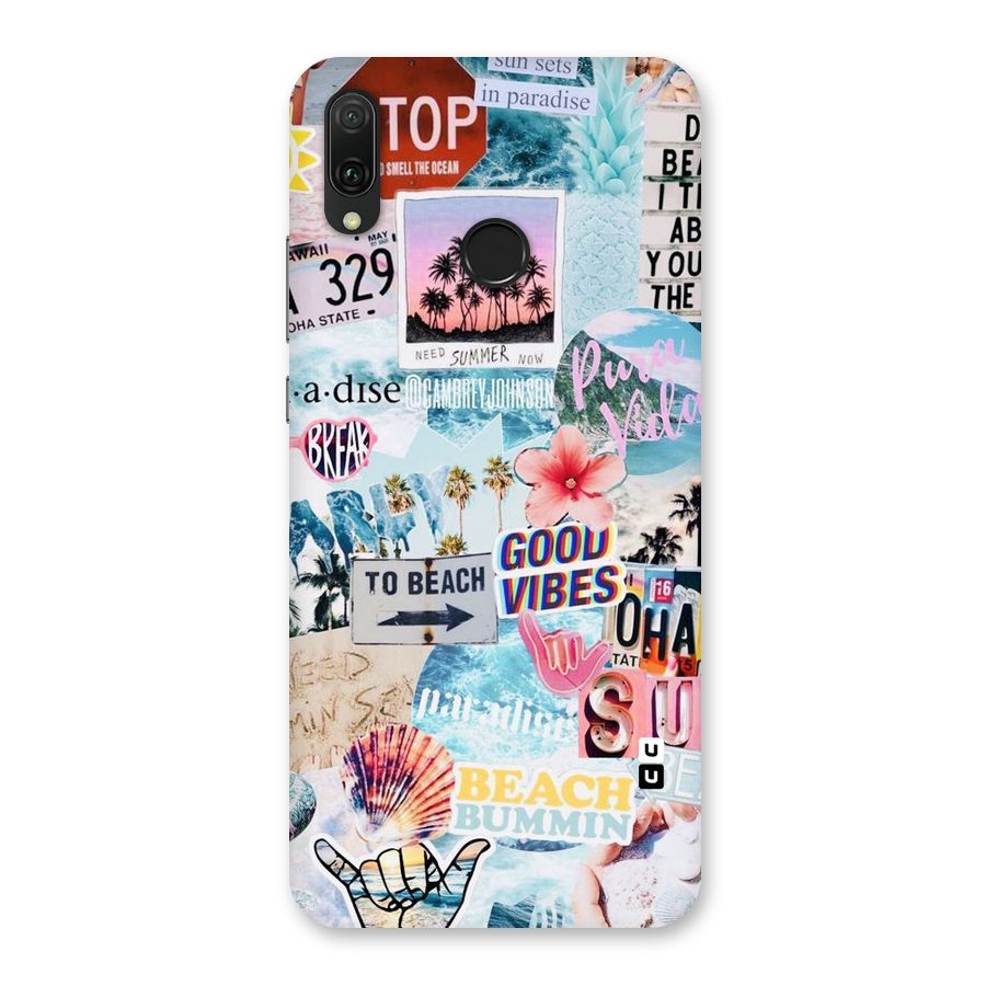 Beaching Life Back Case for Huawei Y9 (2019)