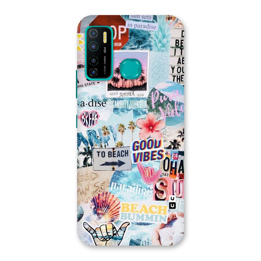 Beaching Life Back Case for Infinix Hot 9 Pro