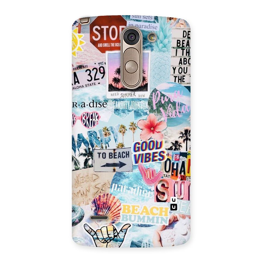 Beaching Life Back Case for LG G3 Stylus