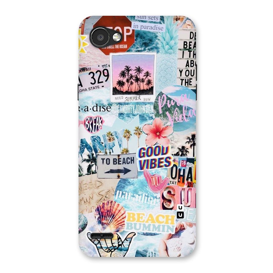 Beaching Life Back Case for LG Q6