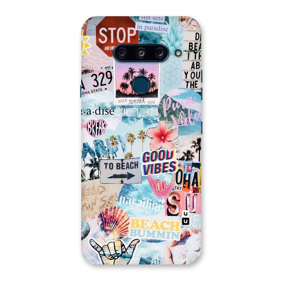 Beaching Life Back Case for LG  V40 ThinQ