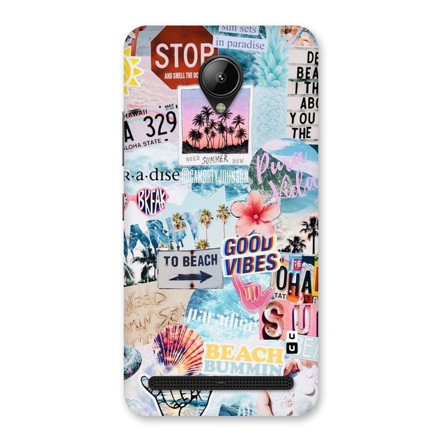 Beaching Life Back Case for Lenovo C2