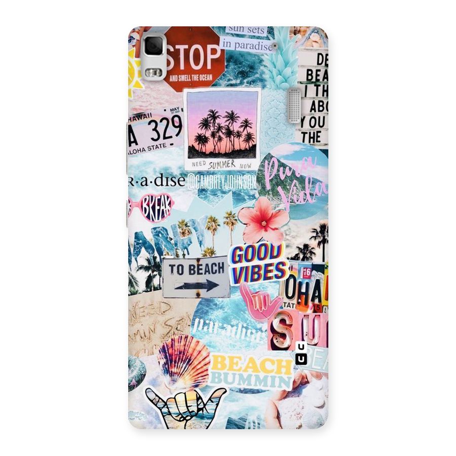Beaching Life Back Case for Lenovo K3 Note